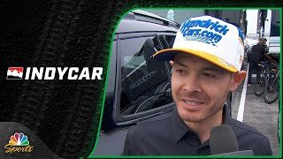 Kyle Larson: Plan is to keep Indy 500 as 'the priority' with impending weather | Motorsports on NBC