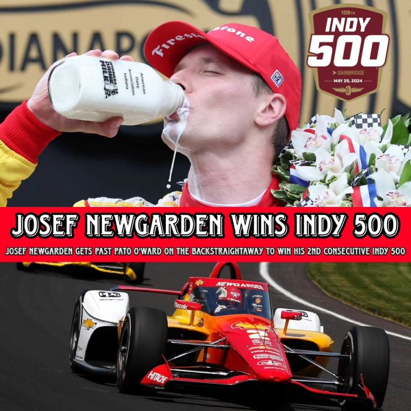 Josef Newgarden wins his second consecutive Indianapolis ...