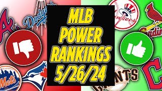 MLB Power Rankings #7- Yankees, Cardinals, Guardians HOT; Dodgers, Braves COLD; Ronald Acuna Jr OUT