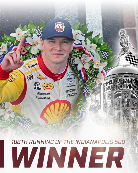 For just the sixth time in #Indy500 history, there is a b...