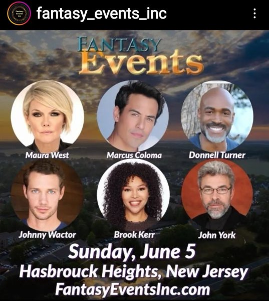 #GeneralHospital Event June 5th Hasbrouk Heights NJ with ...
