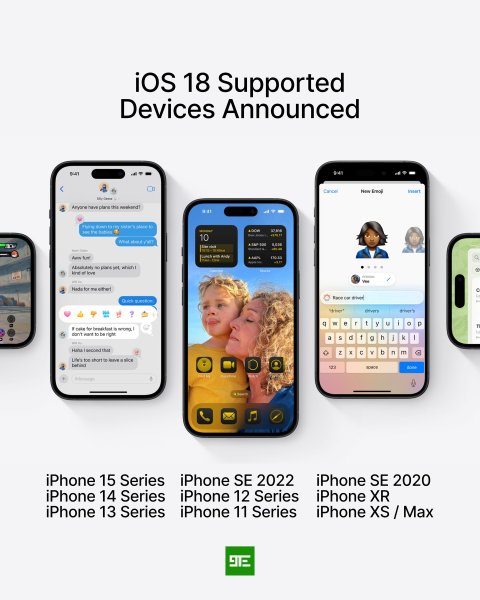 These are the Apple devices that support iOS 18, accordin...