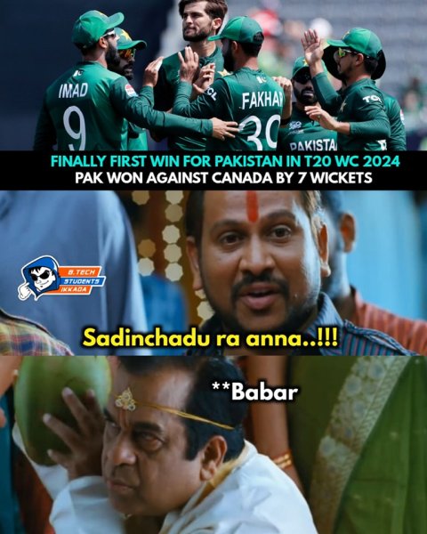 Katha open chesaru...after 3 matches.

#pakvscan #T20Worl...