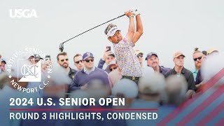 2024 U.S. Senior Open Highlights: Round 3, Condensed
