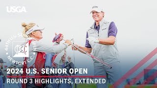 2024 U.S. Senior Open Highlights: Round 3, Extended Action from Newport Country Club