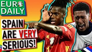 Spain are SCARY & England JUST avoid embarrassment! | Euro Daily
