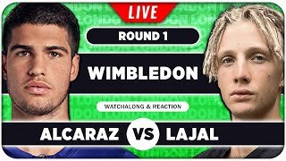 ALCARAZ vs LAJAL • Wimbledon 2024 • LIVE Tennis Talk Watchalong