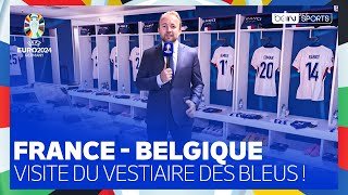 🏆 EURO 2024 : Découvrez le VESTIAIRE des Bleus avant FRANCE-BELGIQUE !