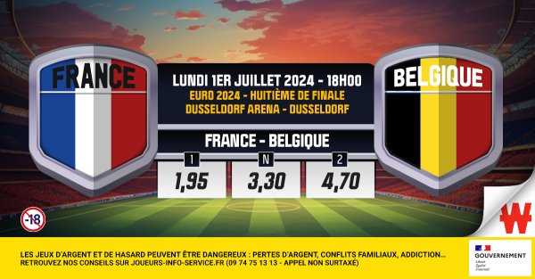 France &ndash; Belgique : l'avant-match en chiffres