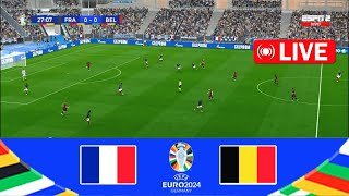 🔴LIVE : France vs Belgium | PLAY OFFS | UEFA Euro Cup 2024 | Full Match Streaming