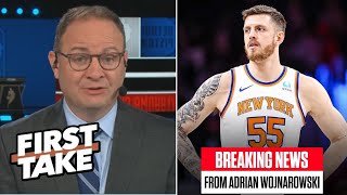 Woj BREAKING NEWS: Isaiah Hartenstein has agreed on a 3-yr, $87M deal with the Thunder | FIRST TAKE