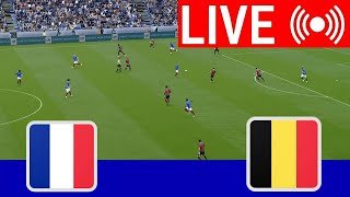 🔴LIVE : France vs Belgium | UEFA EURO 2024 | Match Live Now TODAY game simulation and recreation