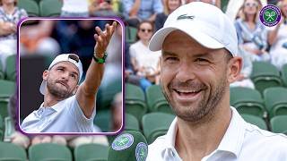 Aging like a fine wine 🍷 | Grigor Dimitrov | First round On-Court Interview | Wimbledon 2024