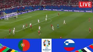 Portugal vs Slovenia LIVE | UEFA Euro 2024 | Match LIVE Today