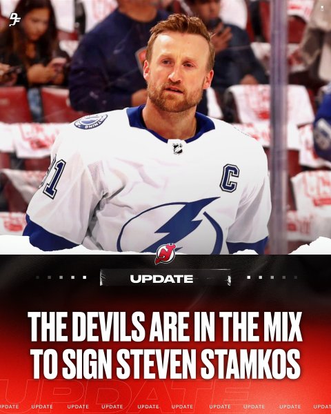 The Devils are in the mix to sign top Free Agent Steven S...