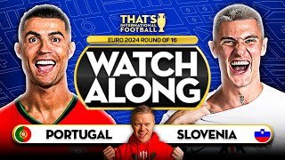PORTUGAL vs SLOVENIA! LIVE EURO 2024 with Mark GOLDBRIDGE LIVE