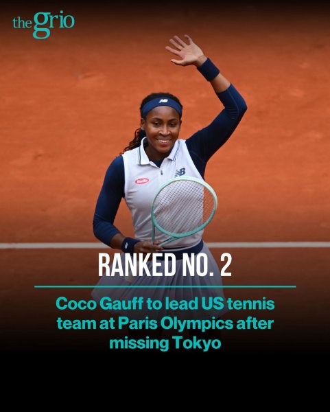 #CocoGauff will lead the U.S. tennis team at the #ParisOl...