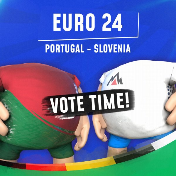 Who will eliminate whom? Portugal 🇵🇹 vs. 🇸🇮 Slovenia
We’r...