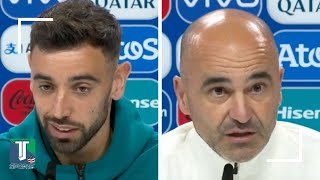 Portugal's Bruno Fernandes and Roberto Martinez: "We NEED to CONTROL the game" against Slovenia