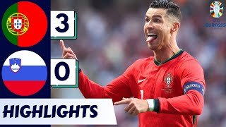 Portugal vs Slovenia 3-0 | All Goals & euro 2024 highlights
