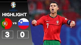 Portugal vs Slovenia 3-0 | All Goals & euro 2024 Full Match