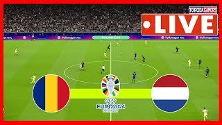 🔴Romania vs Netherlands LIVE 🔴 UEFA Euro 2024 - Round of 16 ⚽ Watch Match LIVE Today