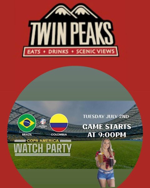 🎉 Join us at Twin Peaks Doral for the ultimate Copa Ameri...