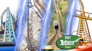 All Roller Coasters at Parc Astérix | Onride POV