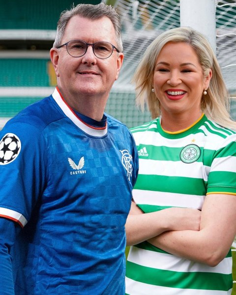 The DUP and Sinn Fein are the Rangers and Celtic of North...