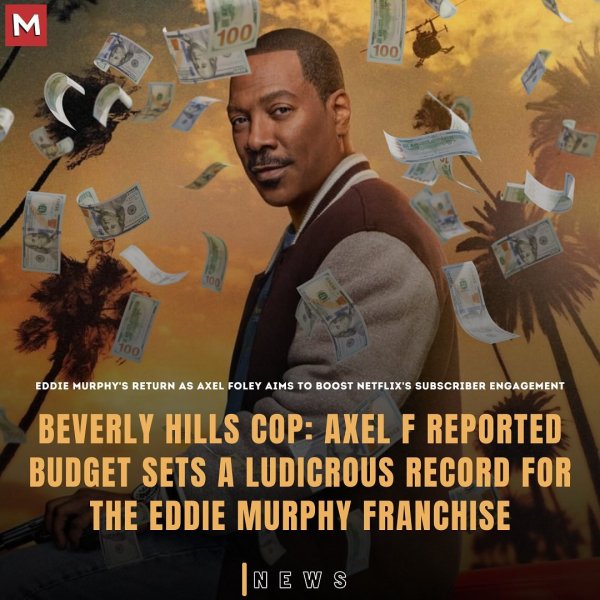 Netflix spends $150 million on Beverly Hills Cop: Axel F,...