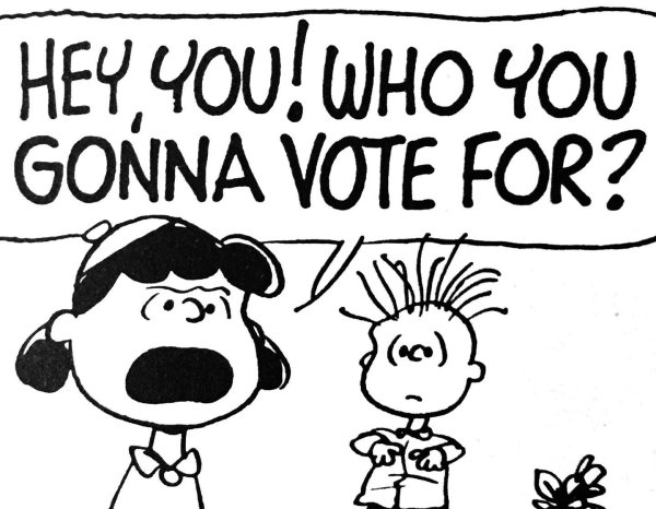 Hey, you! Who you gonna vote for? (“You Need Help, Charli...