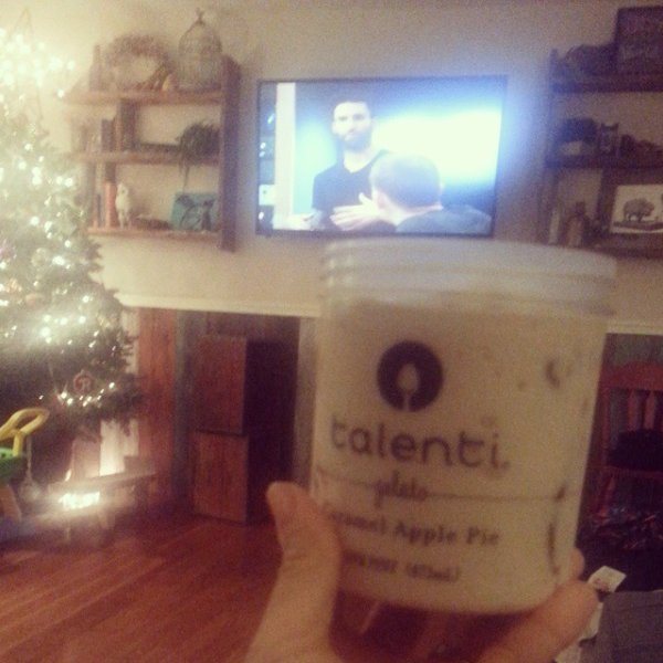 #thevoice and this tastey treat. #perfection #teamadam #w...