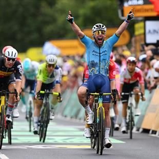 Tour de France 2024 - Le record mythique : Mark Cavendish décroche une 35e victoire et détrône Eddy Merckx - Eurosport