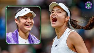 Why she'll play doubles with Andy | Emma Raducanu | Second round On-court Interview | Wimbledon 2024