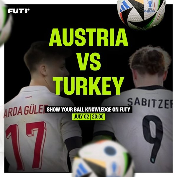 Get involved in Austria vs Turkey on our app and have the...