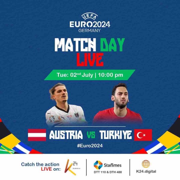 Game On: Austria 🇦🇹 vs. Turkey 🇹🇷 !

📅 Date: Tue, 2nd Jul...