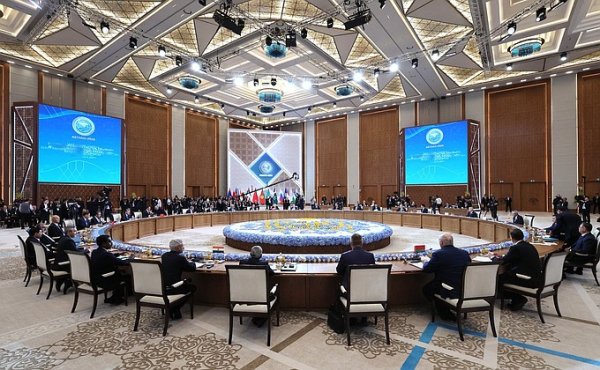 Заседание Совета глав государств – членов ШОС