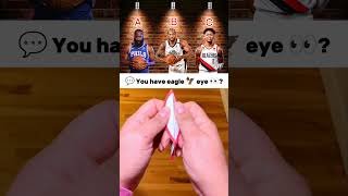 A, B or C? 👀 Big Guy Challenge | Clippers vs Blazers 🔥 #short