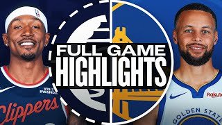 CLIPPERS at WARRIORS | FULL GAME HIGHLIGHTS | October 17, 2025