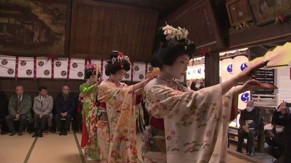 古町芸妓が新潟市の神社で「新春の舞」を披露　芸事の上達やお座敷文化の発展願う 《新潟》（TeNYテレビ新潟） - Yahoo!ニュース