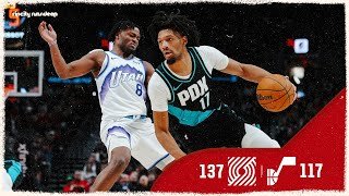 Portland Trail Blazers vs Utah Jazz Highlights | January 5th, 2025