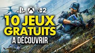 Jouez sans DÉPENSER 😎 10 JEUX totalement gratuits sur PlayStation 5, Xbox Series et Switch 2 !