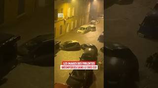Les images des violentes intempéries dans le Sud Est