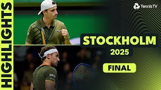 Ugo Humbert vs Casper Ruud For The Trophy! | Stockholm 2025 Final Highlights