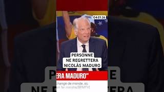 Personne ne regrettera Nicolás Maduro. / @BFMTV