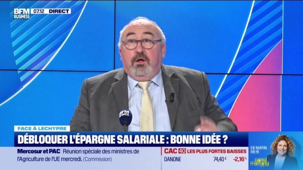 Emmanuel Lechypre face à Raphaël Legendre : Débloquer l'épargne salariale, bonne idée ? - 06/01