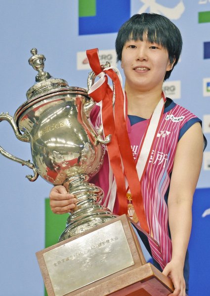 日本一「うれしい」　山口選手、バド全日本で5度目のV：中日新聞Web