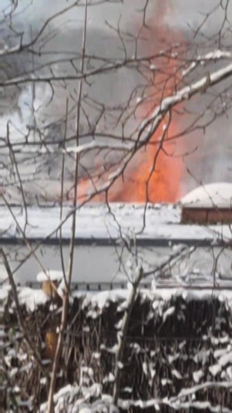 Une maison prend feu à Liverdun