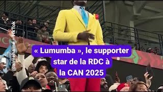 « Lumumba », le supporter star de la RDC à la CAN 2025