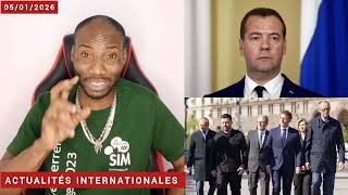 Ça tremble sur L'UE, Dimitri Medvedev demande de capturé zelensky, le chancelier allemand et autres